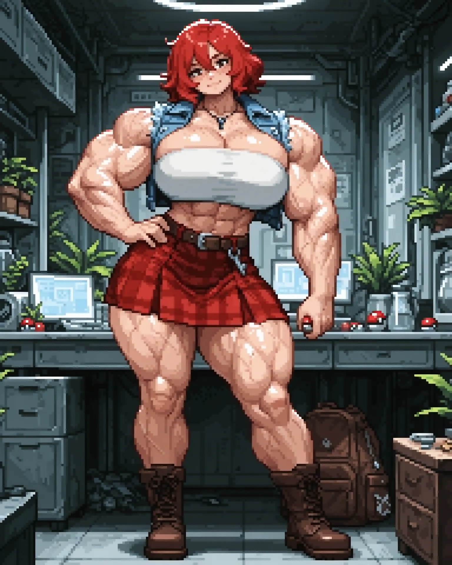 Image: A pixel art version of the opening image