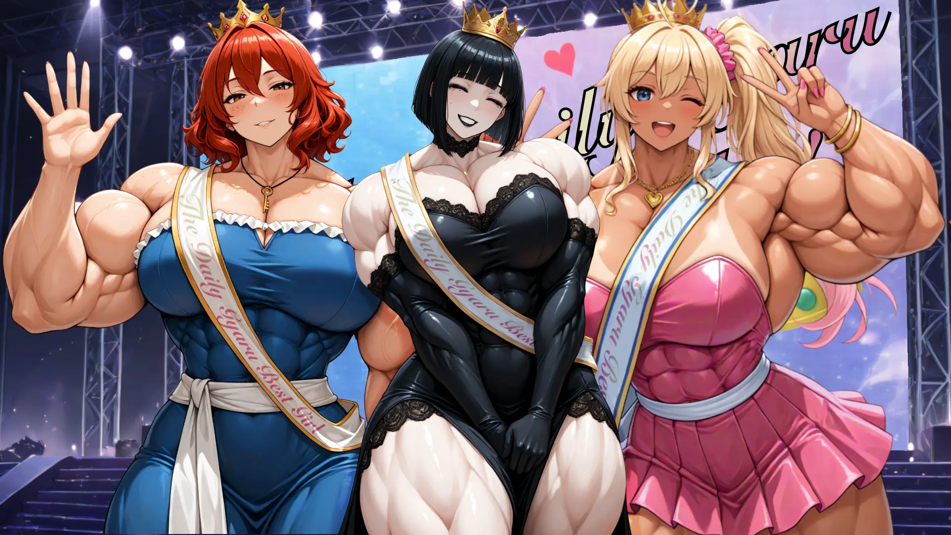 The three TDG Best Girls