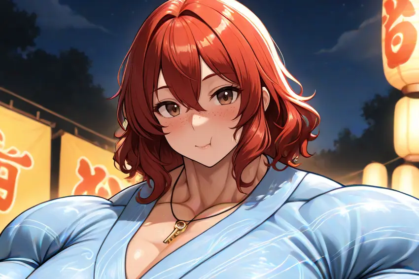 Amy eating candy apples