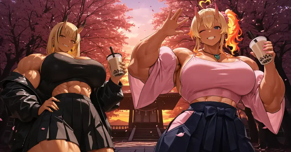 Daily Gyaru image oniboba/Oni-girls-f