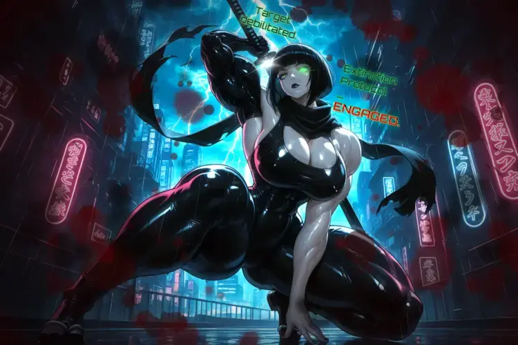 Daily Gyaru image Cybergyaru/cyber_ninja_mel