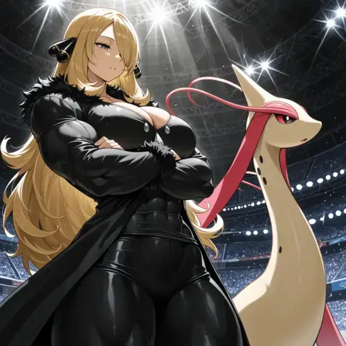 Daily Gyaru image pokemon/cynthia