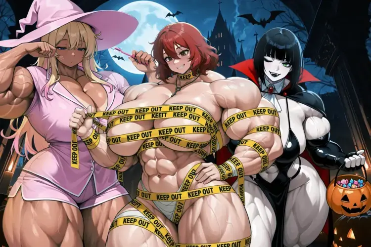 Daily Gyaru image halloween/Halloween-group