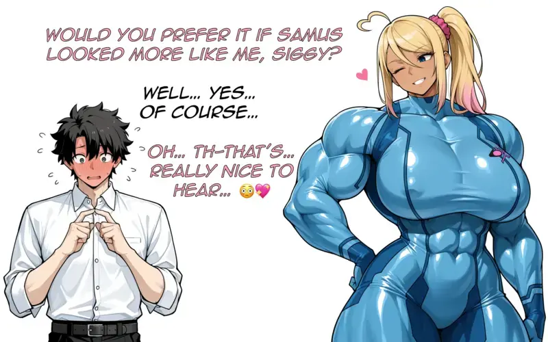 Daily Gyaru image samus/cassy_aran_text