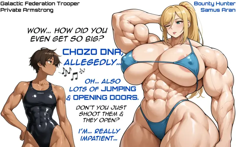 Daily Gyaru image samus/swimsuit_samus_armstrong