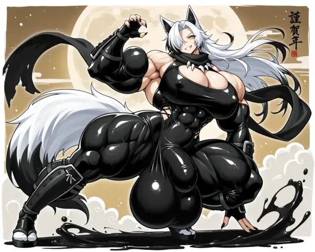 Daily Gyaru image ink_wash/rhia_ink01