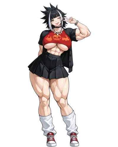 Daily Gyaru image ciri_full_body_nobg