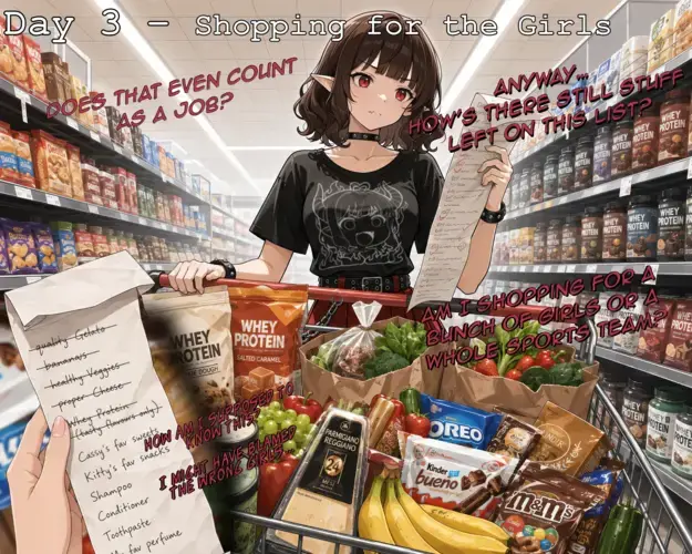 Daily Gyaru image azdael-shopping-t